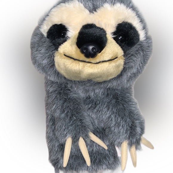 • ADORABLE Sloth Hand Puppet, By Daphne • - Picture 3 of 9